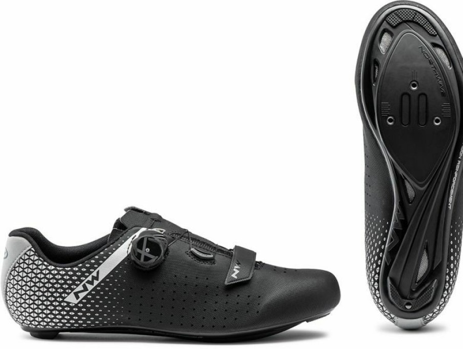 Footwear * | Northwave Core Plus 2 Wide Road Bike Shoes Online